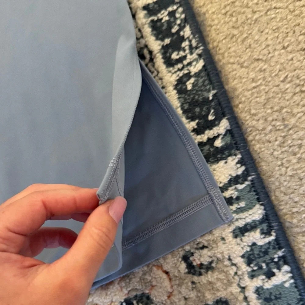 Lululemon blue/gray Flared Pants - Picture 4 of 6